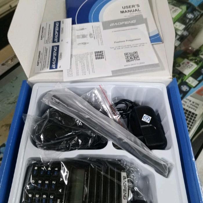"New" Walkie talkie Dual Band HT SPC SH20 1800mAh atau Baofeng UV-82 5watt