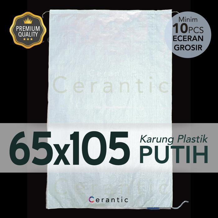 Karung Plastik 65x105 cm Setara Gabah 50-80 kg ( 65 cm x 105 cm )