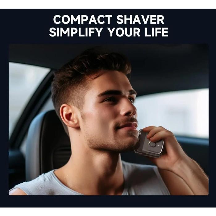 Promo Alat Pencukur Cukur Bulu Jenggot Dan Kumis Kemaluan Pria Wanita Elektrik Electric Mini Shaver