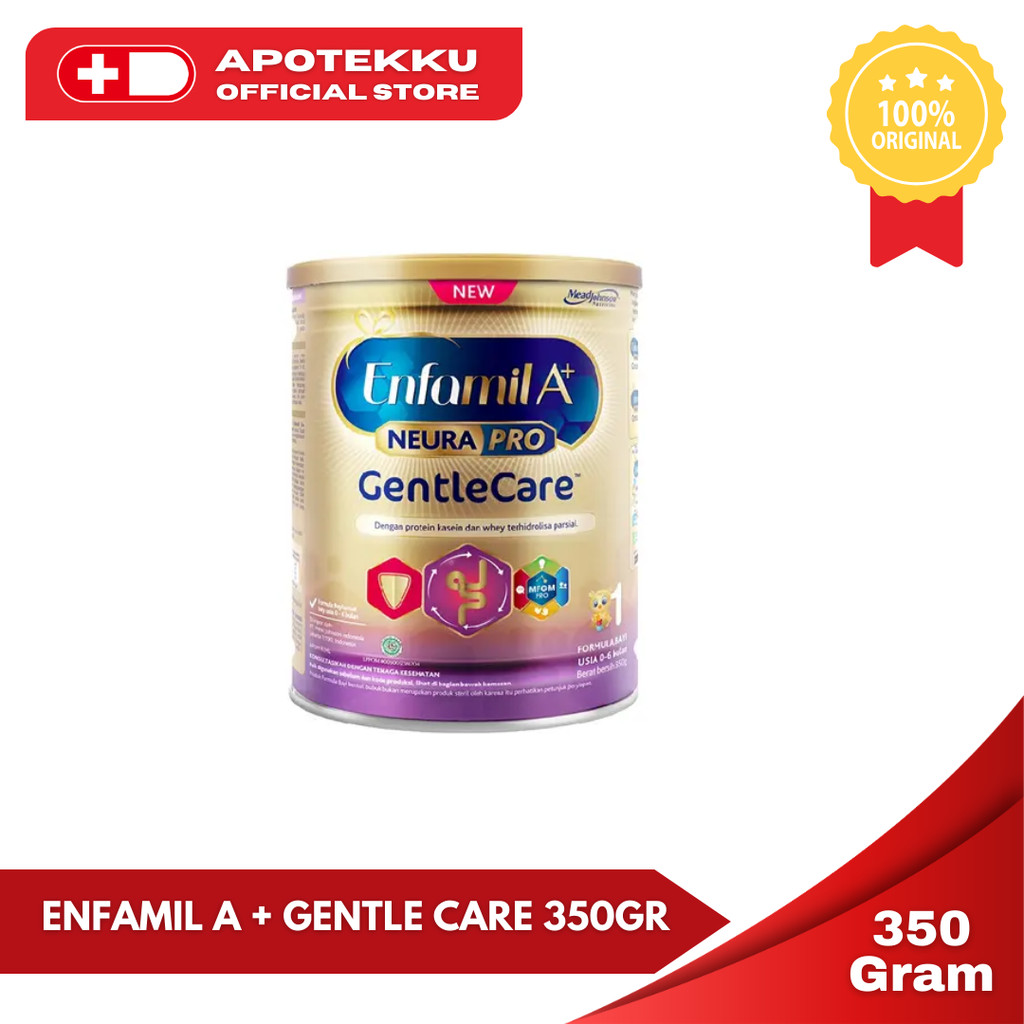 Enfamil A+ Gentle Care 350g - Susu Formula Bayi (0-3 Bulan)