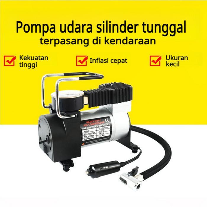 ID-Apexride 150PSI Kompressor Angin Mini Listrik Portable Pompa Angin Ban Motor Mobil Pompa Ban