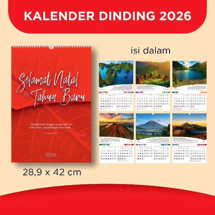 Kalender Dinding / Kalender Dinding 2026