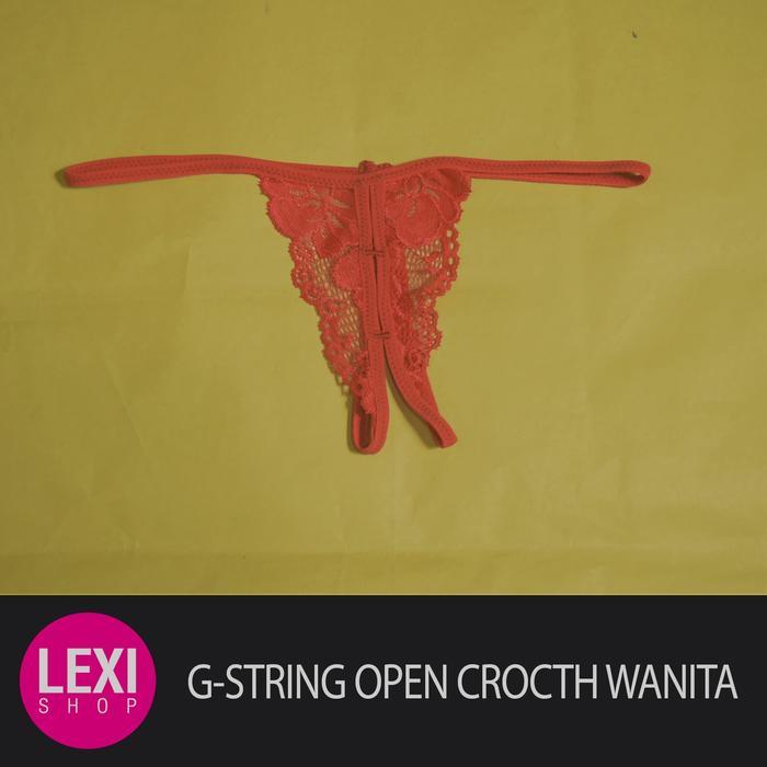 Diskon CELANA DALAM G STRING WANITA OPEN CROCTH - JUMBO