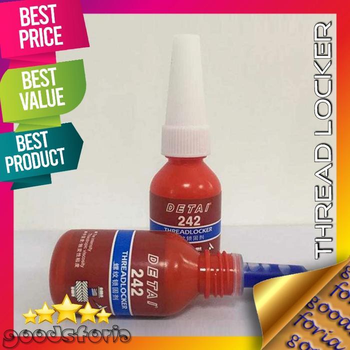 Promo Thread Locker Lem Baut Biru sejenis Loctite Dextone