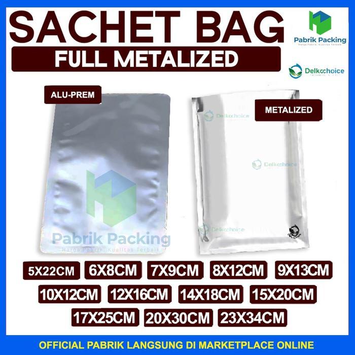KEMASAN SACHET ALUMINIUM FOIL - PLASTIK SACHET ALUMUNIUM FOIL SATUAN