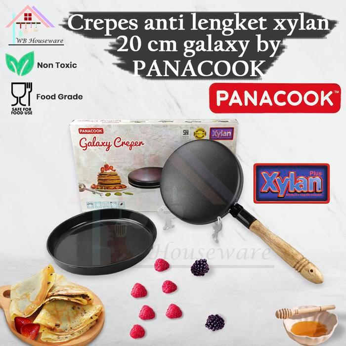 Terlaris Crepes Maker Galaxy Panacook 20Cm / Wajan Kulit Risol Lumpia / Wajan Kebalik Serbaguna Anti