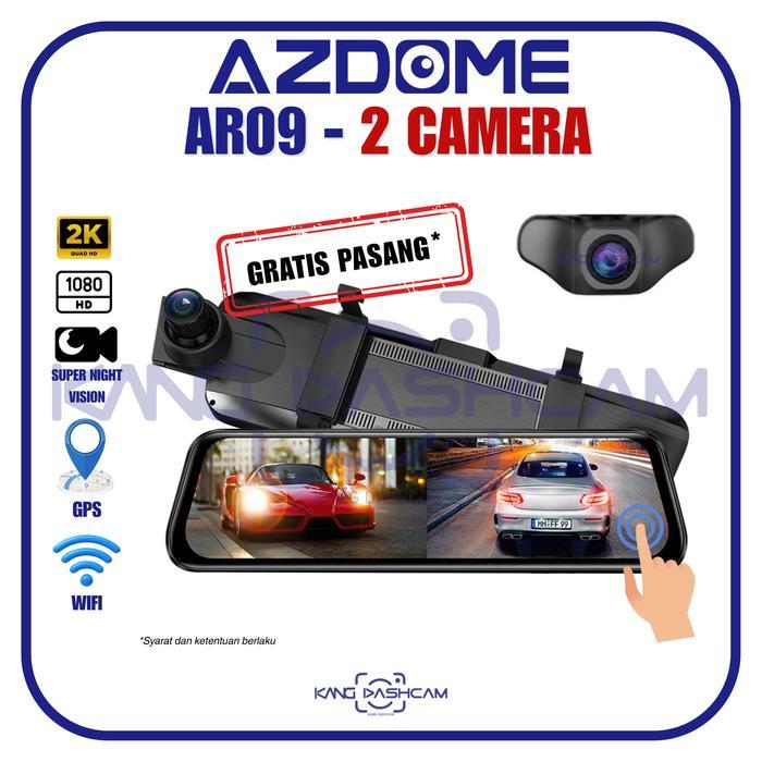 KAMERA SUDUT LEBAR AZDOME AR09 DASHCAM WIFI ADAS DASH CAMERA MOBIL SPION KAMERA MUNDUR HARGA TERBAIK