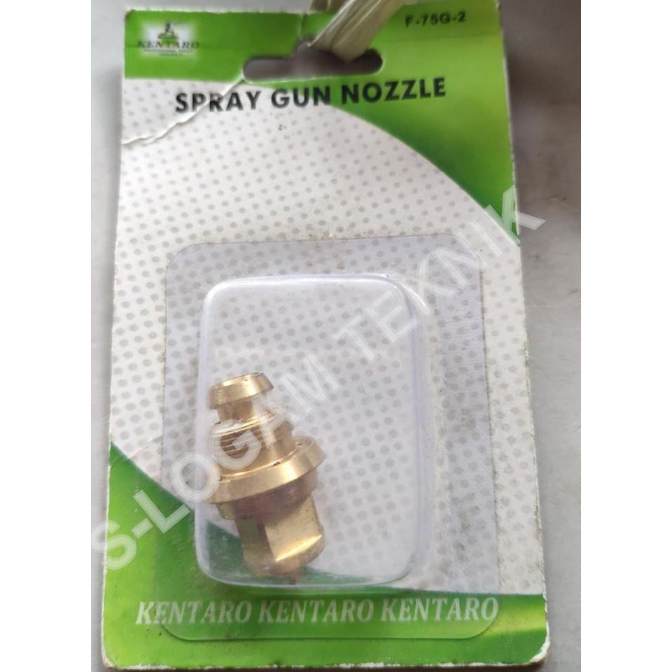 Nozzle Nozel Dalam Kepala Spray Gun F-75G KENTARO Spare Part F-100 F75