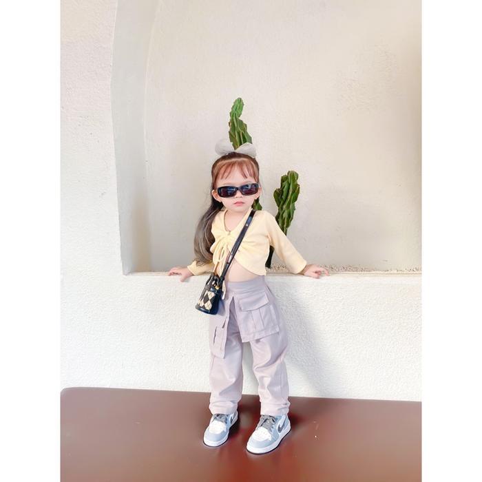 2-6TH CELANA LINEN ANAK PALAZZO POCKET PANTS