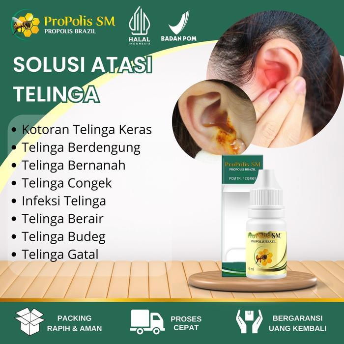 Propolis Sm Herbal Tetes Telinga Gatal Obat Tetes