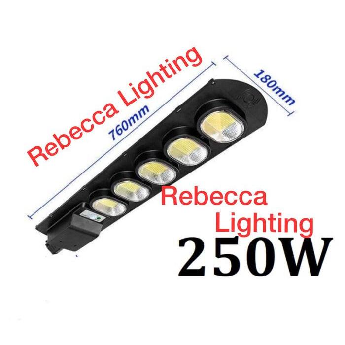 LAMPU JALAN LED SOLARCELL 250WATT PJU TENAGA MATAHARI 250WATT REMOTE