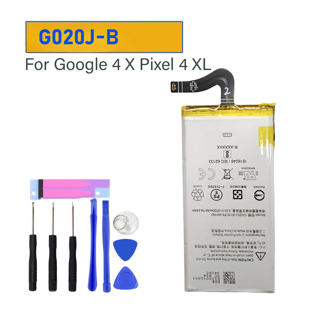 For Google 4 X Pixel 4XL Pixel4 XL G020J-B 3700mah Replacement Mobile Phone Battery