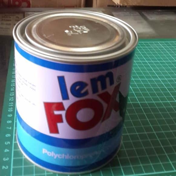 Lem Kuning Fox Kaleng Biru Ukuran 1 Kg
