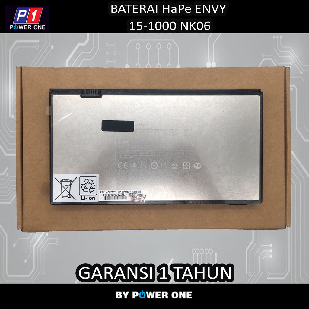 Baterai HP Envy 15-1000 NK06 Internal