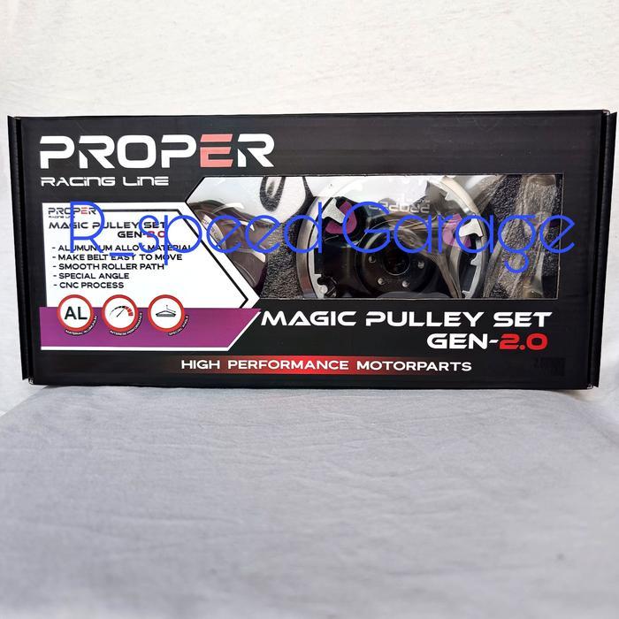 BIG PULLEY PULLY DEPAN PROPER GEN 2 BEAT FI K44