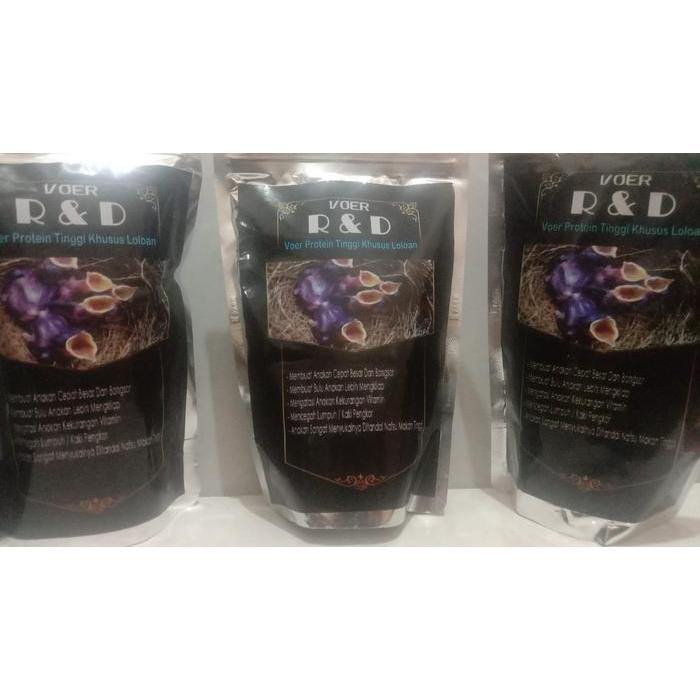 Pakan Lolohan Voer R&D Untuk Murai Batu Dan Pemakan Serangga Lainnya