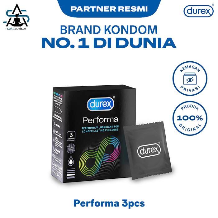 Durex Kondom Performa - 3Pcs