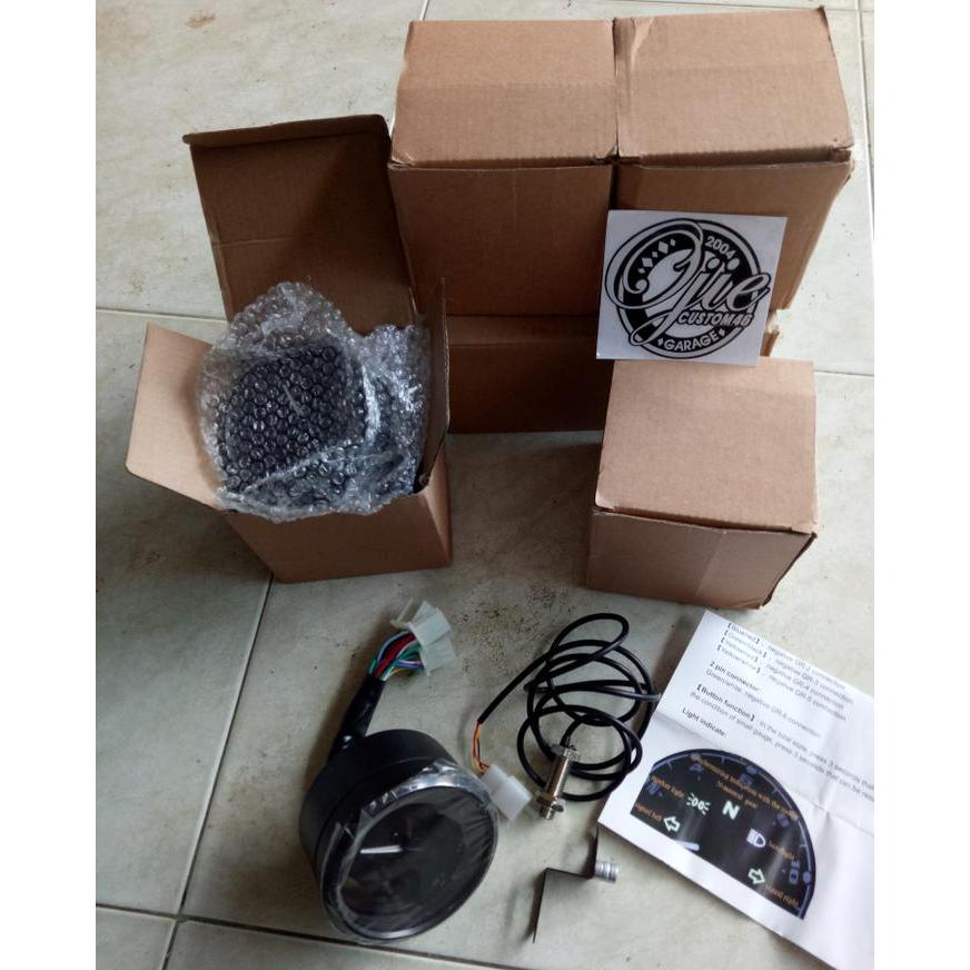 Diskon Speedometer Spidometer Digital Bulat