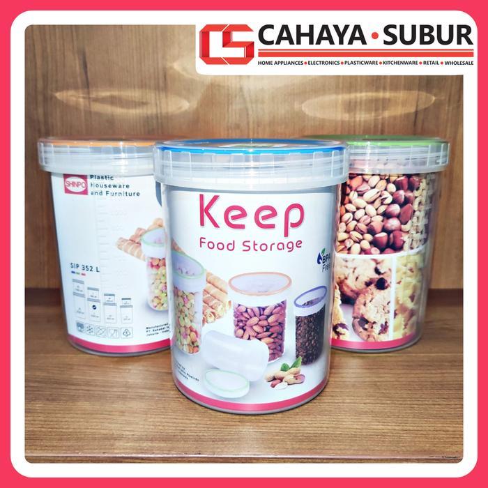 Toples Makanan Sealware SHINPO KEEP 352L Harga Satuan Serbaguna SHINPO KEEP 352 L