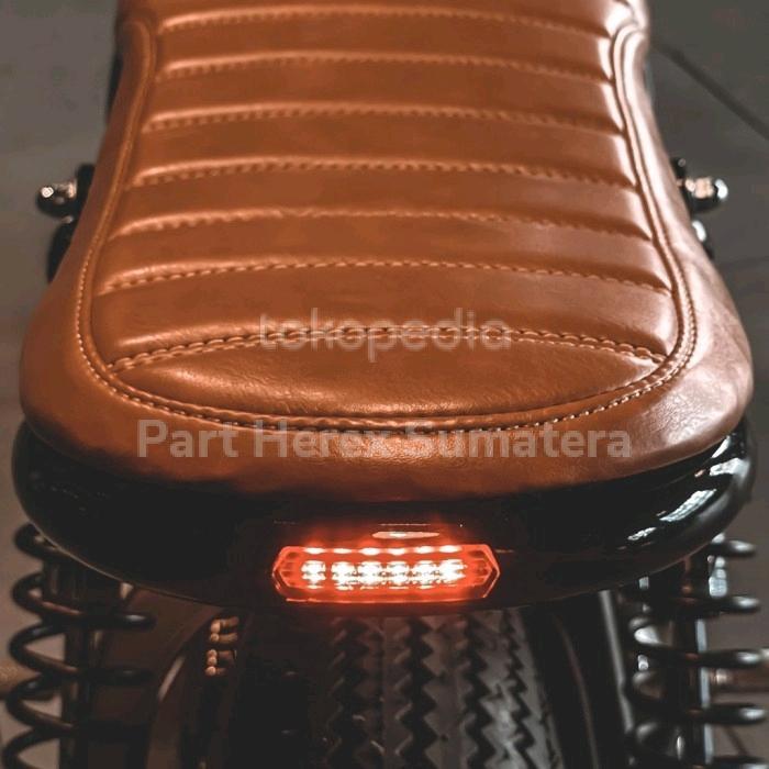 Stoplamp Motor Custom LED Lampu Rem Belakang Mini