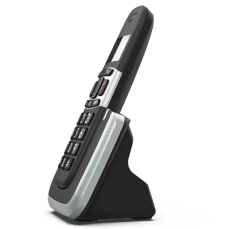 Cordless Phone Low Radiation Answering Machine Caller ID/Call Waiting Rechargeable Batteries for