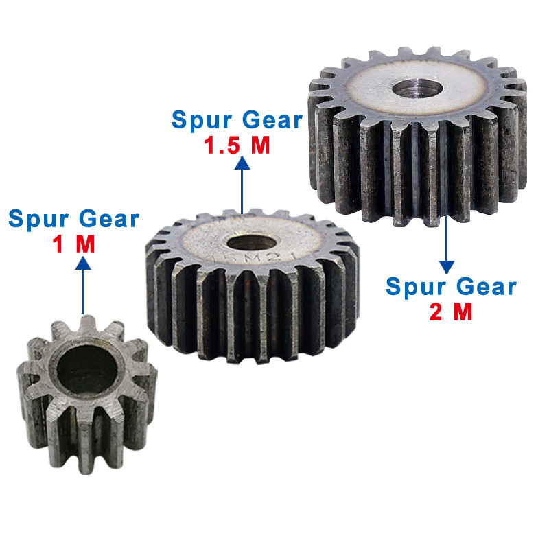 1 Piece spur Gear 1M95/96/97/98/100/105/106/110T rough Hole 10mm gear wheel 45#carbon steel Material