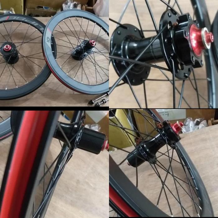 Wheelset 16 20 22 Ion Eclipse Rim Brake Alloy Ringan