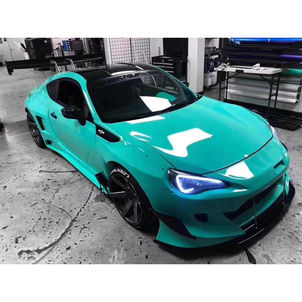 Factory Hot Selling Rocket Bunny V3 Style Wide Body Kit for GT86 ZN6 ZD6 BRZ Front and Rear Bumper