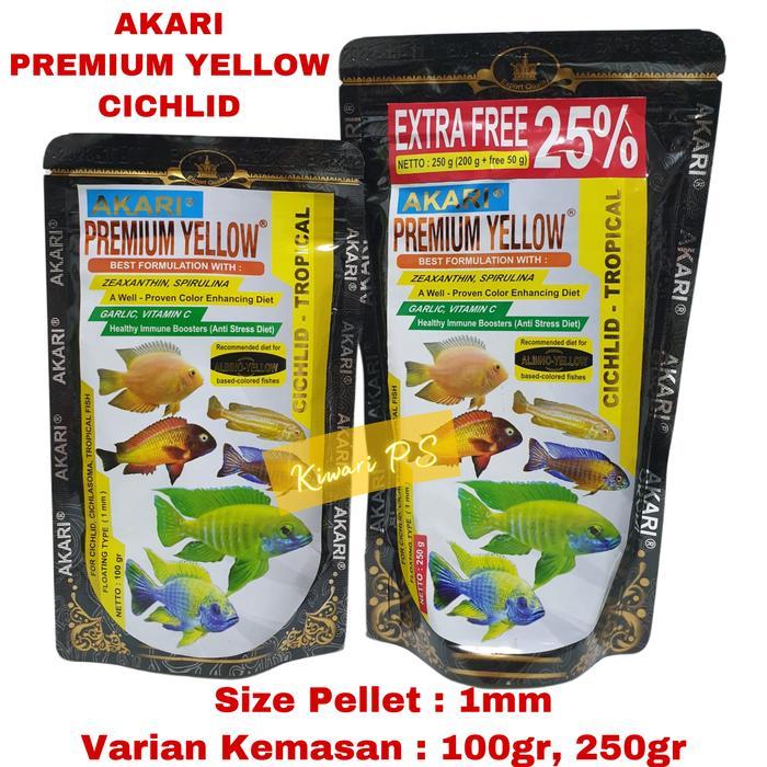 AKARI PREMIUM YELLOW CICHLID