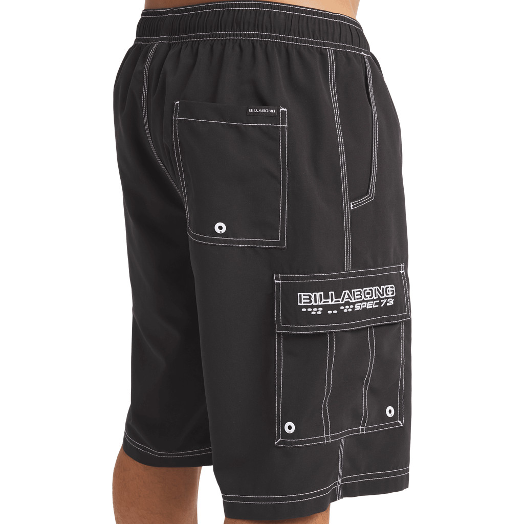 Billabong Mens Throw On Black 21" Boardshorts