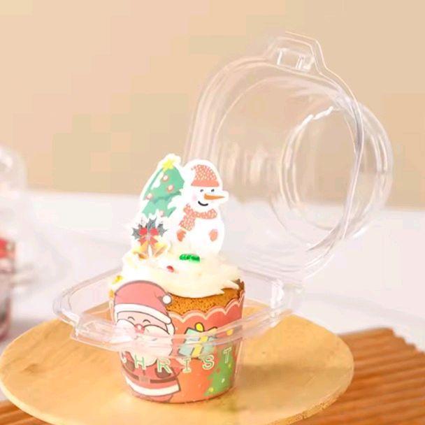 Blister Box Tray Mika Kue Cup Cake Sekat 1