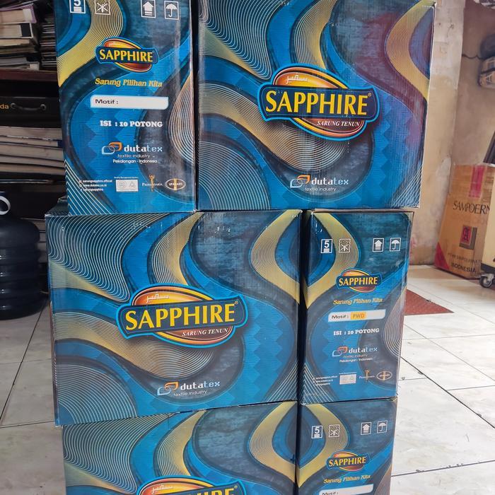 Sarung Saphire songket premium sarung polos