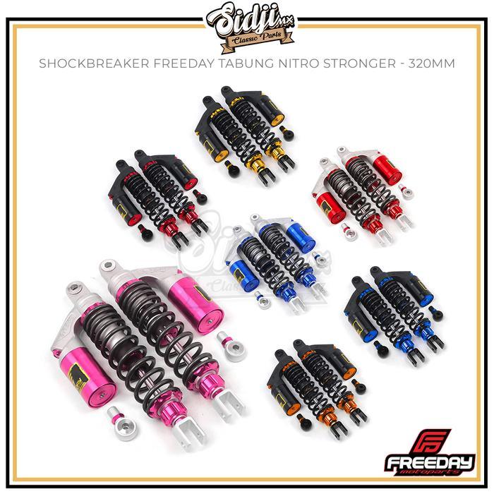Shockbreaker Matic Freeday Tabung Stronger Shock Belakang Set 280Mm 320Mm 340Mm Nmax Xmax Pcx Adv