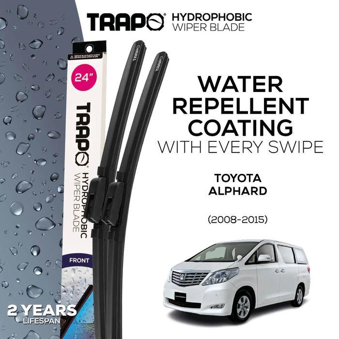 Trapo Hydrophobic Wiper Blade Toyota Alphard (2008-2015) Wiper Alphard