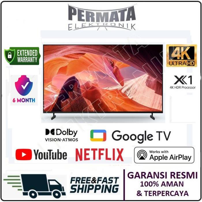 SONY BRAVIA 55X80L 4K Ultra HD HDR Smart Google TV 55 Inch