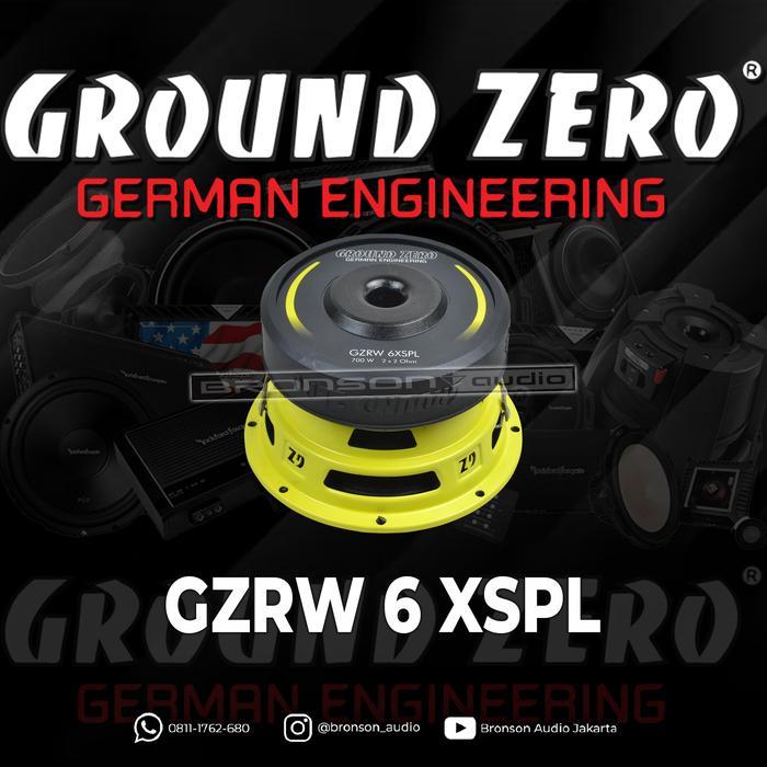 Ready Subwoofer Ground Zero GZRW 6 XSPL