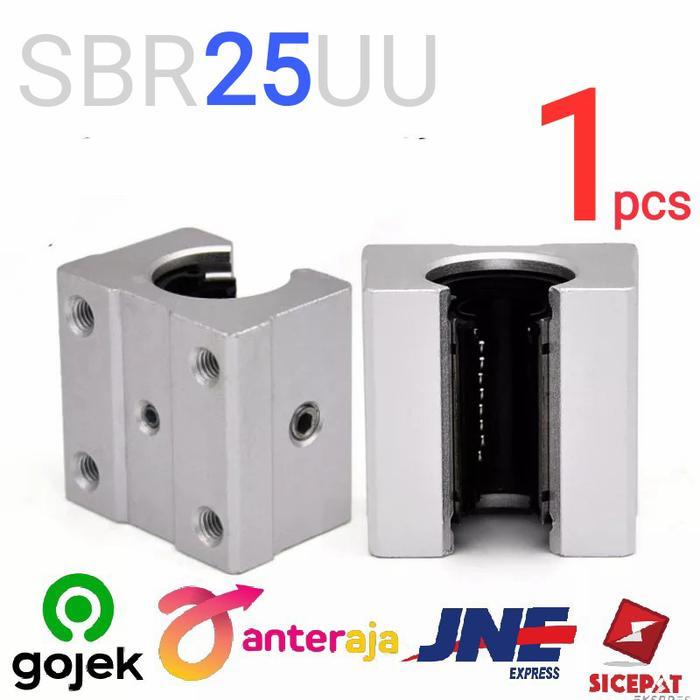 [] SBR25UU SBR25 SBR 25 UU linear guide bearing block sliding cnc rail