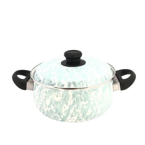 Kedaung Panci Besar Dutch Oven Doreng 20 Cm - Biru