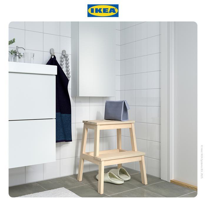 Ikea Bekvam Bangku Tangga Serbaguna Bahan Kayu 50 Cm