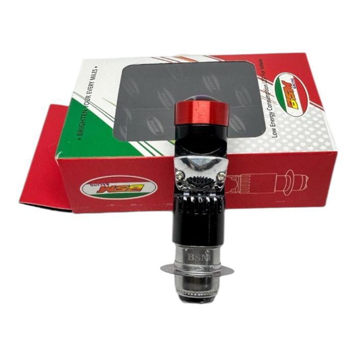 "New" BSM LED LAMPU LED LASER H6 H4 BLUELENS SUPER TERANG DEKAT PUTIH JAUH KUNING Motorcycle
