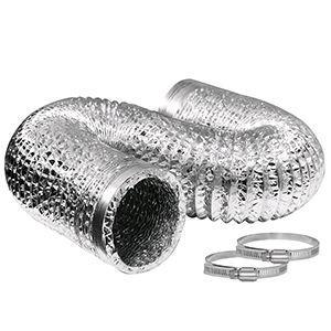 Flexible Exhaust 6"(Harga Per 10 Meter Free Klem 2 Pc) Selang Flexible Ducting Exhaust Fan Ventilasi