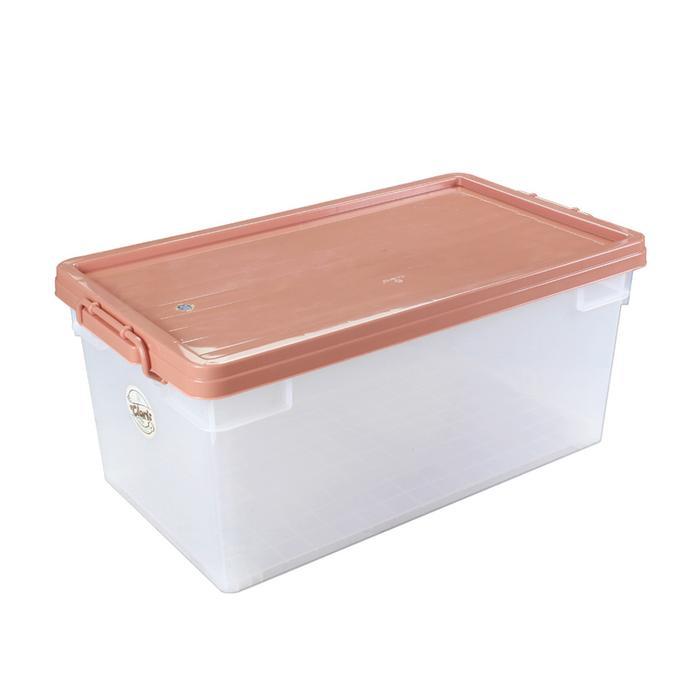 Cod - Claris 1022 Container Box Plastik Nexis 66 Liter Kotak Tutup Plastik Best Seller