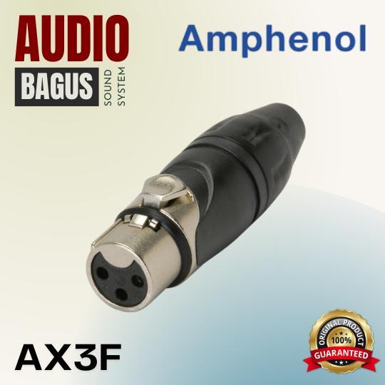 JACK AMPHENOL AX3F / AX 3F / AX3 F CONNECTOR ORIGINAL