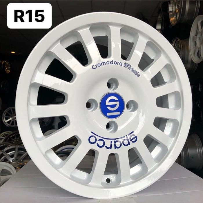 velg SPARCO COROMODORA RING 15 RALLY PCD 5X114,3 & 4X100