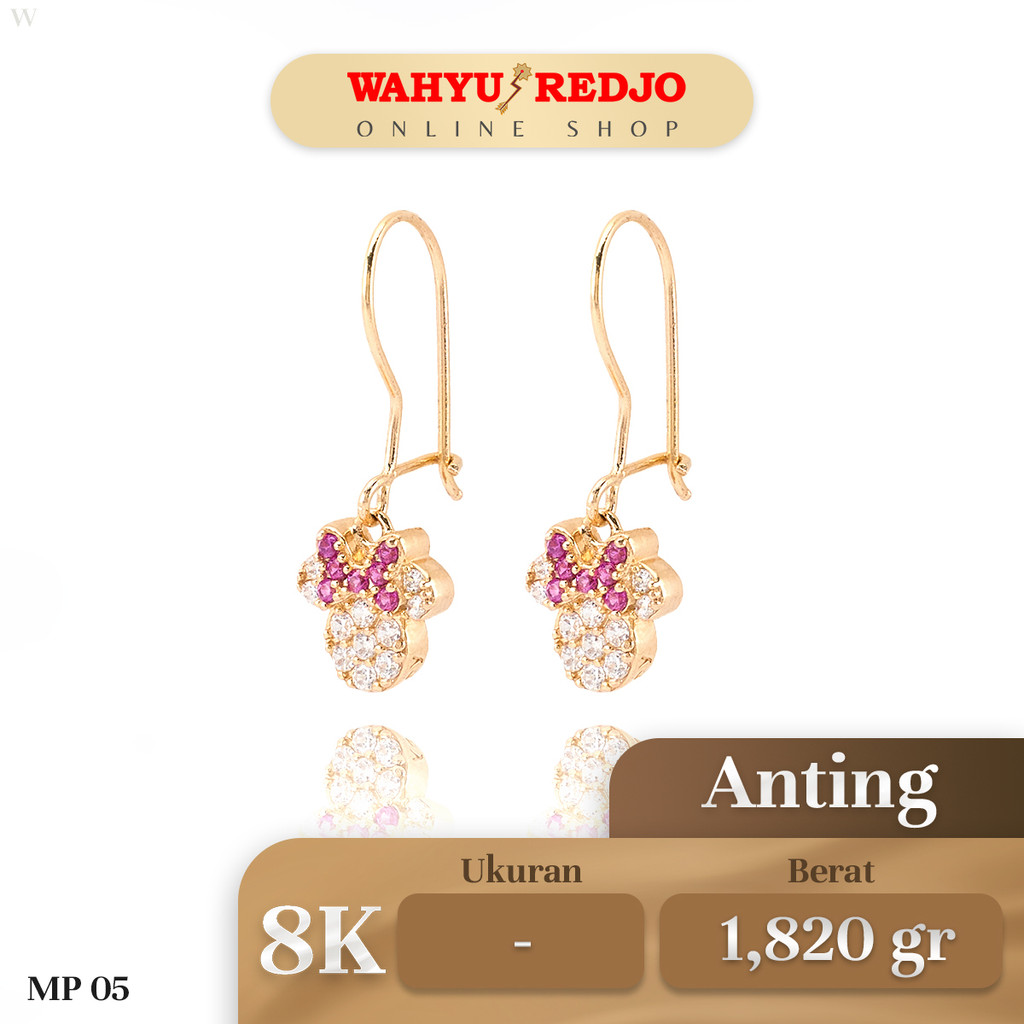 Anting Emas Kadar 8K Wahyu Redjo AN-8K 30426866