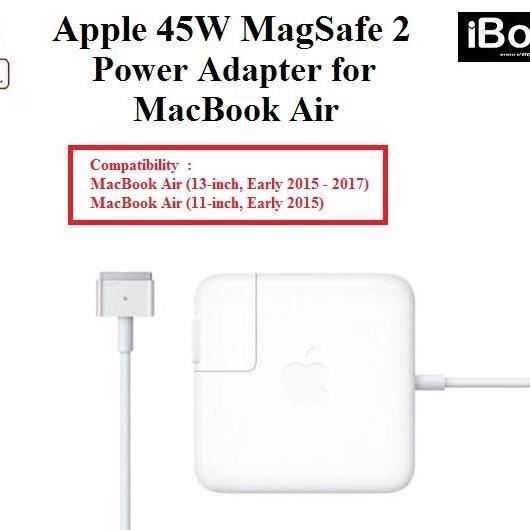 CHARGER MAGSAFE 45 WATT MACBOOK AIR PRO 13 INCH ORIGINAL IBOX