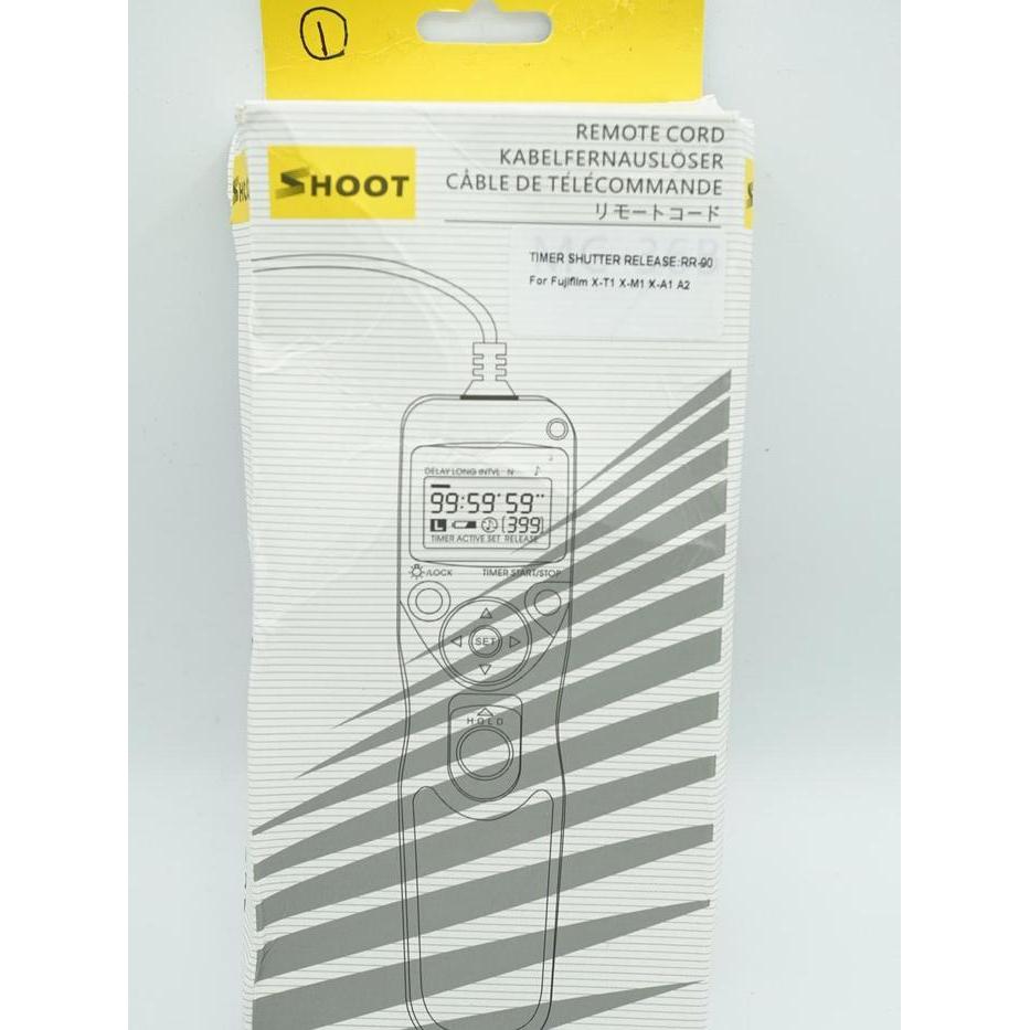Shoot - Rr-90 Timer Remote Control Shutter Release For Fujifilm Mirror
