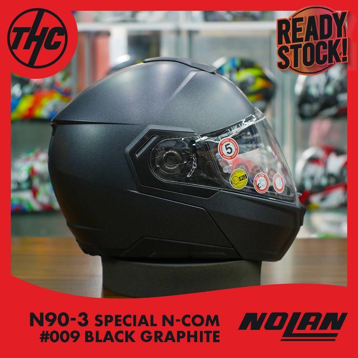 Nolan N90-3 Special N-Com Graphite Black