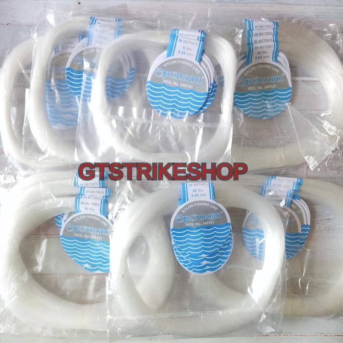 Senar Damyl Optimum Ukuran Lengkap Senar Nelayan, Senar Rangkaian, Sen