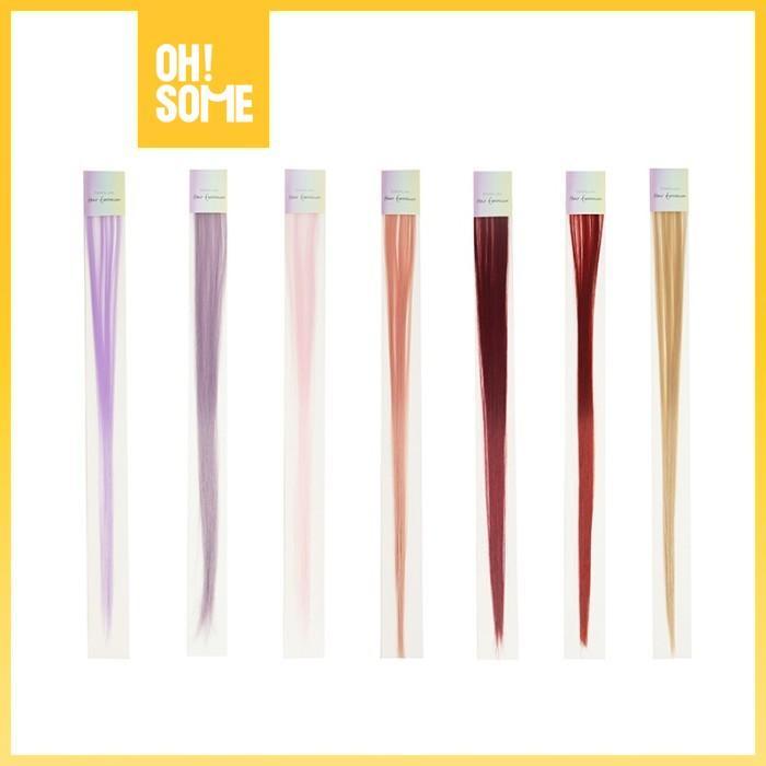 OHSOME DYLEE & LYLEE Hair Extension Clip On Rambut Palsu Highlight Ombre 1